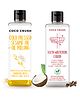 Coco Crush Combo of Teeth Whitening Liquid Serum, 50ml & Sesame Oil for Oil Pulling, 50ml | 100% Natural & Ayurvedic (100ml)