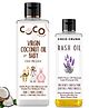 Coco Crush Rash Oil, 50ml & Virgin Coconut Massage Oil for Baby, 100ml | 100% Natural & Organic | Pack of 2, (50ml + 100ml) 150ml