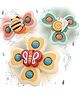 ARCADE TOYS Baby Spinner Bath Time Fun and Development Toy for kids(Pack of 3) - Colour may vary