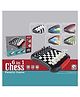 ARCADE TOYS 6 in 1 Board Games for Kids, Adults & Family - Multicolour