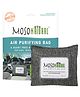 Moso Natural Odor Eliminator Chemical Free Unscented Premium Moso Bamboo Charcoal Air Purifying Bag 300g - Linen