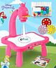 Fiddlerz Kids Princess Theme Drawing Projector Table, Tracing Projector With Music, Toddlers Unicorn Doodle Board Projection Drawing Board For Kids, Sketcher