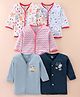 OHMS Single Jersey Full Sleeves Jhablas with Vehicle & Animal Print Pack of 5 - Multicolor