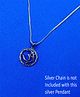 Taarose by Osasbazaar 925 Sterling Silver Om Pendant in Nakashi Ring - 92.5% Pure BIS Hallmarked