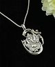 Taarose by Osasbazaar 925 Sterling Silver Ganesh ji and Om Pendant and 20 inch Chain - 92.5% Pure BIS Hallmarked