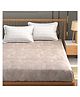 Florida Cotton King Size Bedsheet with 2 Pillow Covers for Double Bed, Soft Sheet - Pink