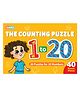 JoGenii 1-20 Counting Puzzle - Animal Edition - Multicolor - 40 Pcs