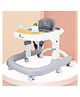 R for Rabbit Little Feet Sportz Baby Walker for Kids 9 to 18 Months for boy Girl Push Activity Walker with Music | (Grey White)