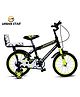 Urban Star 14T BMX (80% ASSEMBLED) ROAD CYCLE FOR 3-5 YEARS KIDS ( BLACK/GREEN )