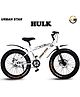 Urban Star 20T BMX-HULK (80% ASSEMBLED) ROAD CYCLE FOR 6-10 YEARS KIDS ( WHITE)