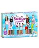 Hello Friend Books Fashion Forever Art Kit: Colour Your Own Fashion Figures, Dresses, Hairstyles and More -  Colouring Art Kit with 30 Coloured Pencils and Creative Artwork