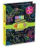 Hello Friend Books Neon Anti Stress Colouring Pack: Art Kit with Neon Pens, Glitter Tubes and Colouring Sheets to Relax the Mind