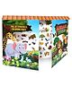 Hello Friend Books Stickers and Colouring Kit: Animal World- Full of Stickers and Colouring Pages for Kids