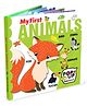 Hello Friend Books Pop-up Fun Book: My First Animals - Interactive Pop Up Book for Children - English