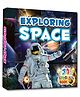Hello Friend Books 3D Carousel Book: Exploring Space - Attractive Pop-Up Book with Planets, Satellites, Astronauts, The Whole Galaxy Inside The Fold