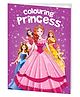 Princess Colouring Book: Jumbo Copy Colouring - Practice Drawing, Painting and Colouring with Reference for Kids (Book 1)