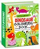 Little Artist Dinosaur Colouring Book: Jumbo Copy Colouring - Practice Drawing, Painting and Colouring with Reference for Kids