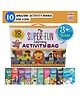 My Super Fun Activity Bag: Set of 10 Amazing Activity Books - Perfect for Kids, Travel and Gifting / Return Gifts