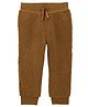 Carter's Knit Ankle Length Lounge Pant with Fur Detailing - Brown