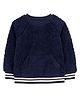 Carter's Knit Full Raglan Sleeves Solid Color Sweatshirt - Navy Blue