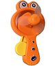 CT Toys Frog Shaped Hand Press Fan Toy - Orange