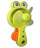 CT Toys Frog Shaped Hand Press Fan Toy - Green