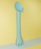 Kritiu Baby Tranning 2 In 1 Silicone Giraffe Shape Spoon and Fork - Green