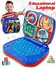 Toysire Kids Computer Toy Baby Laptops for Kids Activity Electronics Number & Alphabet Charts with Avengers Print for Kids Learning Educational Toy with Sound and Music