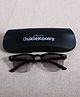 DukieKooky Kids Unisex Clubmaster Sunglasses  With Uv Protected Lens -Grey & Black
