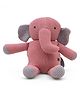 Pluchi  (12 inch) Berry The Elephant - Blossom Pink 100% Cotton Knitted Kids Bag