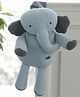 Pluchi 12 inch Berry The Elephant - Sky Blue 100% Cotton Knitted  Kids bag