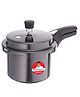 Wonderchef Taurus Hard Anodized Outer Lid Pressure cooker, 3 liter, Induction Friendly, Black
