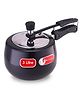 Wonderchef Taurus Hard Anodized Inner Lid Pressure cooker, 3 liter, Induction Friendly, Black