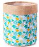 SuperBottoms Jute Planters  Made with Jute  Waterproof  Indoor/Outdoor  Eco-Friendly Plant Pot Basket Large, Green
