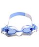 KIDLINGSS Dual Shaded Swimming Goggles - Blue & White