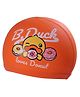 KIDLINGSS Duck Printed Swimming Cap - Orange
