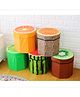 NEGOCIO kid's printed non woven folding storage bag box- PACK OF 1 - COLOR MAY VARY