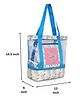 Echo Boomers Black Transparent Shoulder Bag - Spreading Positivity with Style