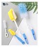 Ortis Bottle Cleaning Brush Set of 4 - Multicolor ( Color May Vary)