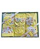 My Tiny Wear 14 pcs Full Sleeves New Born Baby Cotton Clothing Set  Yellow