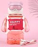 R for Rabbit Tritan Astro Premium Baby Water Sipper for Kids | BPA Free & Non Toxic Leak Proof Drinking Silicone Straw Sippy Cup for 12+ Months Baby Boy and Girl (1000 ml,Pink)