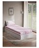 D Décor Single Bedsheet Al21-smoky Grape Purple