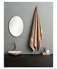 D Décor Brio Bath Towel Castano Beige