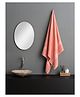 D Décor Brio Bath Towel Coral Peach