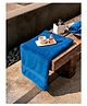 D Décor Crest Royal Blue Bath Towel Blue