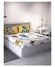 D Décor Double Bedsheet Lb32-solar Power White
