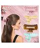 Lykaa Hair Claw Clips Acrylic for Thick Hair Jaw Clips, Hair Styling Strong Hold - 4 Pcs Hair Claw Multicolor