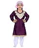 Itsmycostume Kashmiri Dress Theme Costume Set -  Wine & White