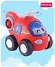 Babyhug Friction Powered Eye Rolling Fire Rescue Helicopter - Red