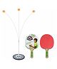 Aditi Toys Table Tennis Trainer, Self Training with Elastic Soft Shaft Ping Pong Ball, Portable Wiff Waff Table Tennis Trainer for Indoor Outdoor Use, For Boys Girls, Above 5+ Age